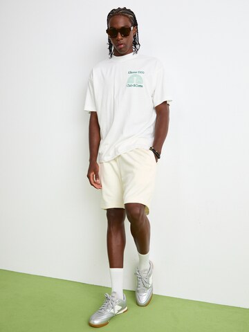 ELLESSE Loosefit Broek 'Zanica' in Wit