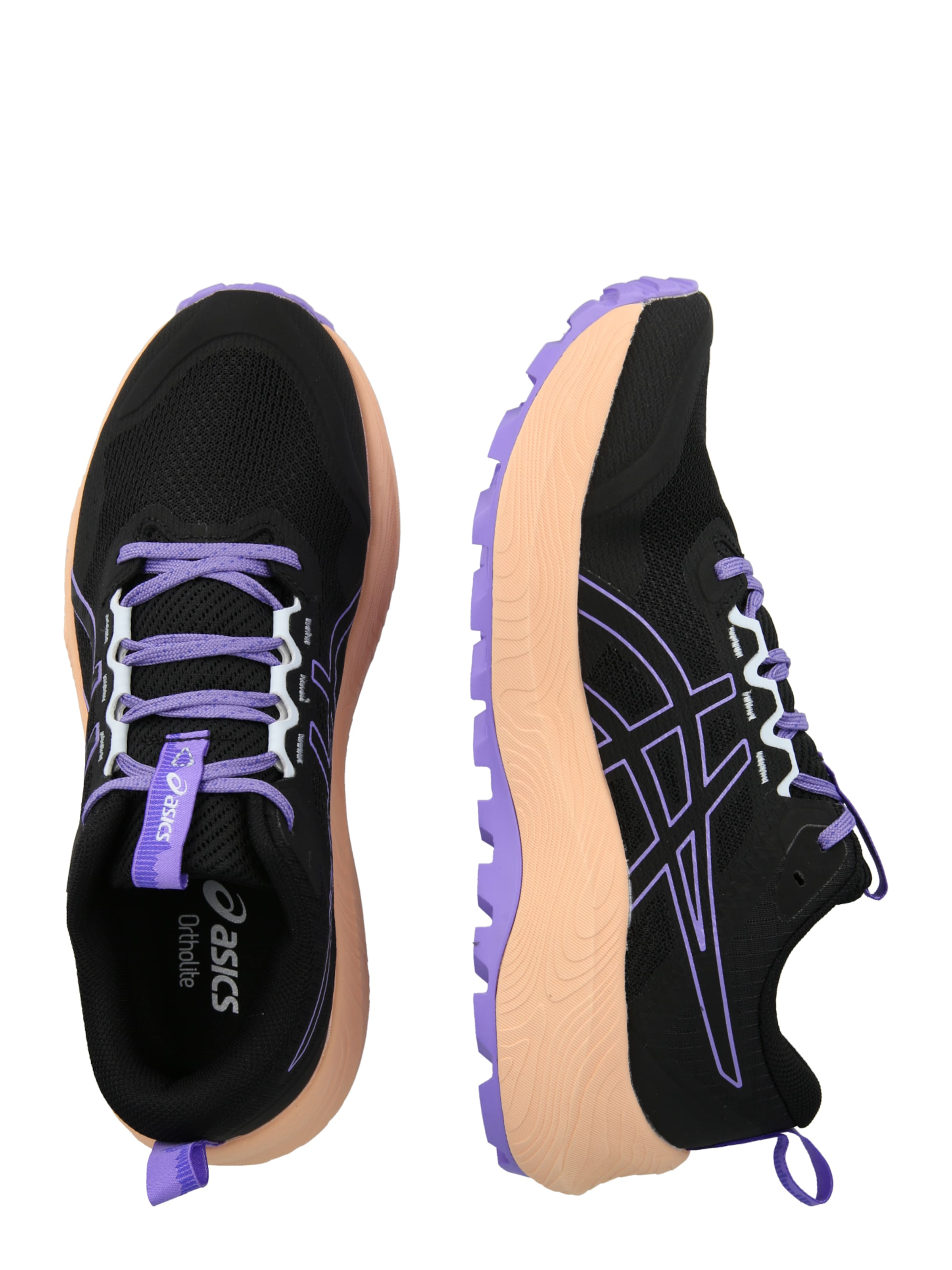 ASICSTenisice za trčanje 'Trabuco Terra 3' - crna boja