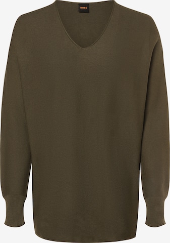 Pull-over 'C_Feronessa' BOSS en vert : devant