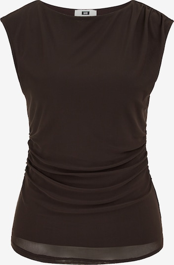 WE Fashion Toppi värissä tummanruskea, Tuotenäkymä