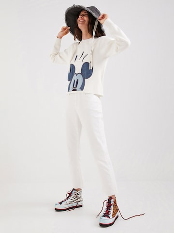 Desigual Sweater in White