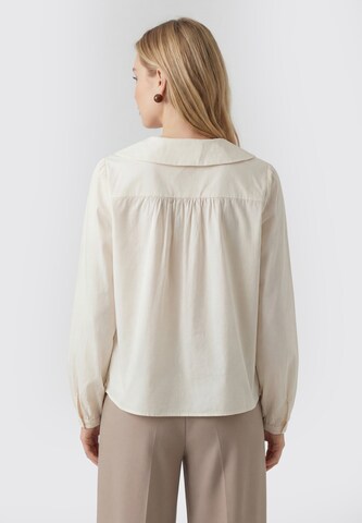 Usha - Blusa en beige