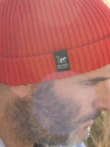 Surf Monkey - Gorra en rojo