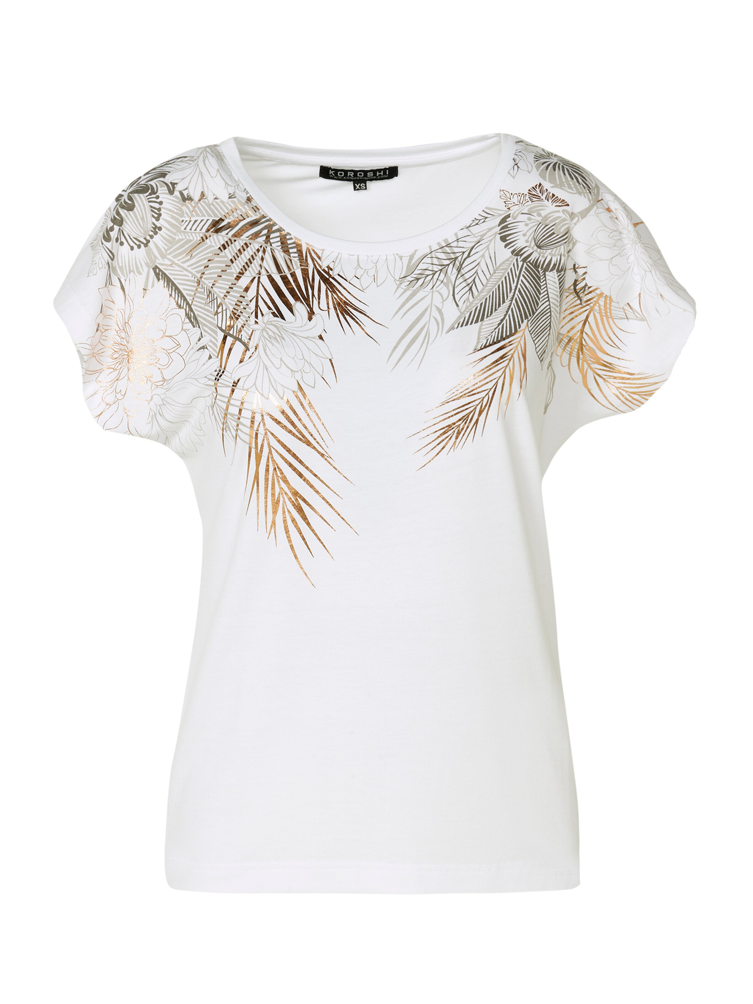 KOROSHI - Camisa em branco: frente