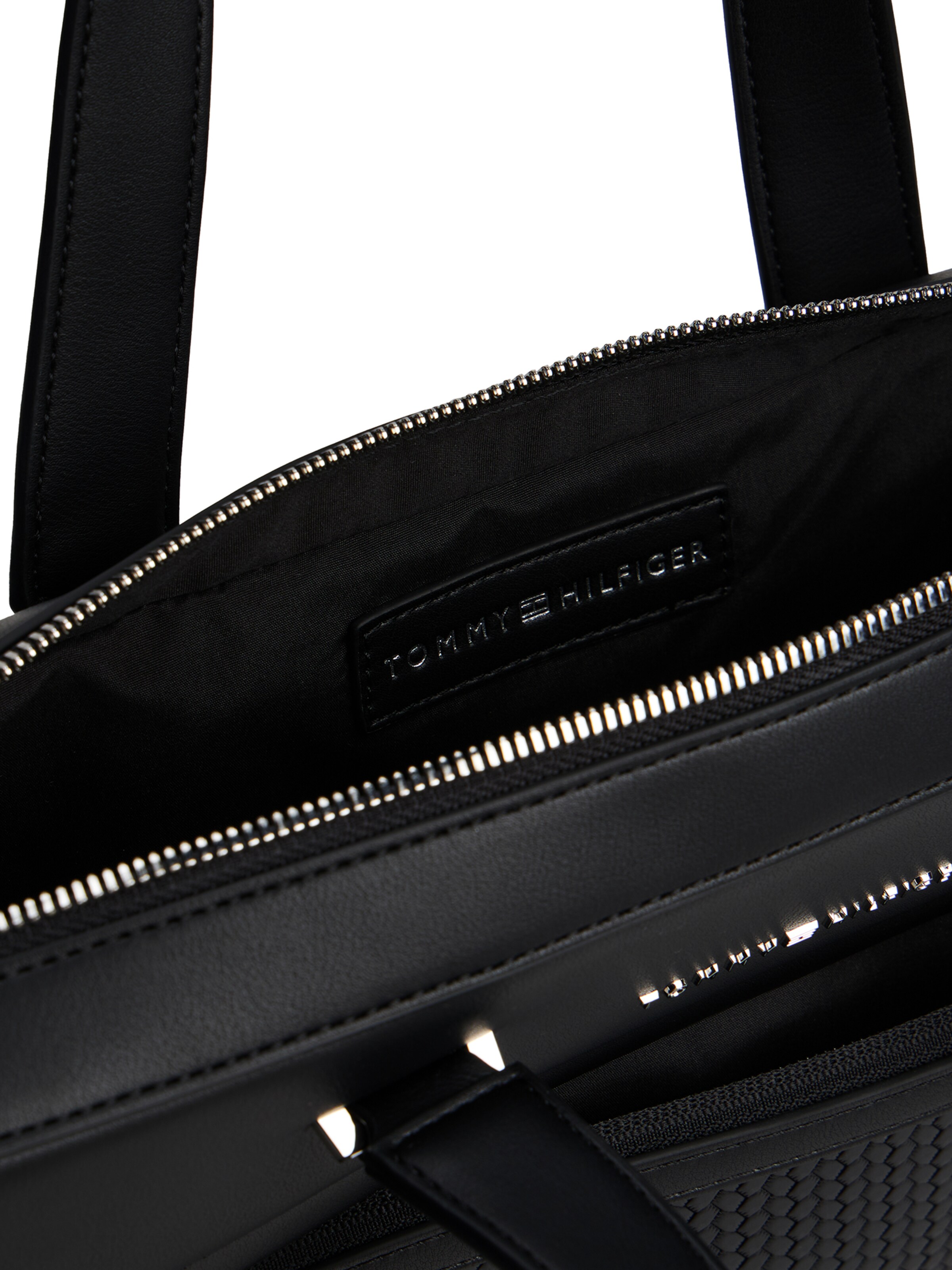 TOMMY HILFIGER Laptoptasche in Schwarz