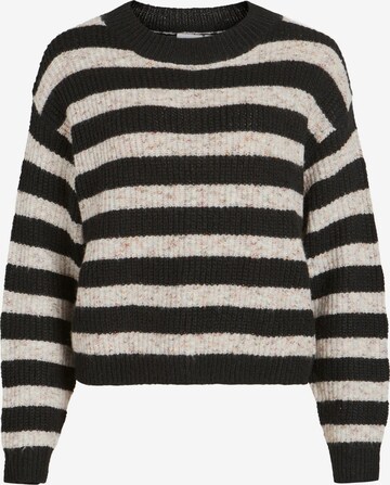 VILA Sweater 'Paline' in Black: front