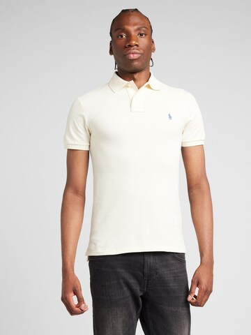 Polo Ralph Lauren Regular fit Μπλουζάκι σε μπεζ: μπροστά