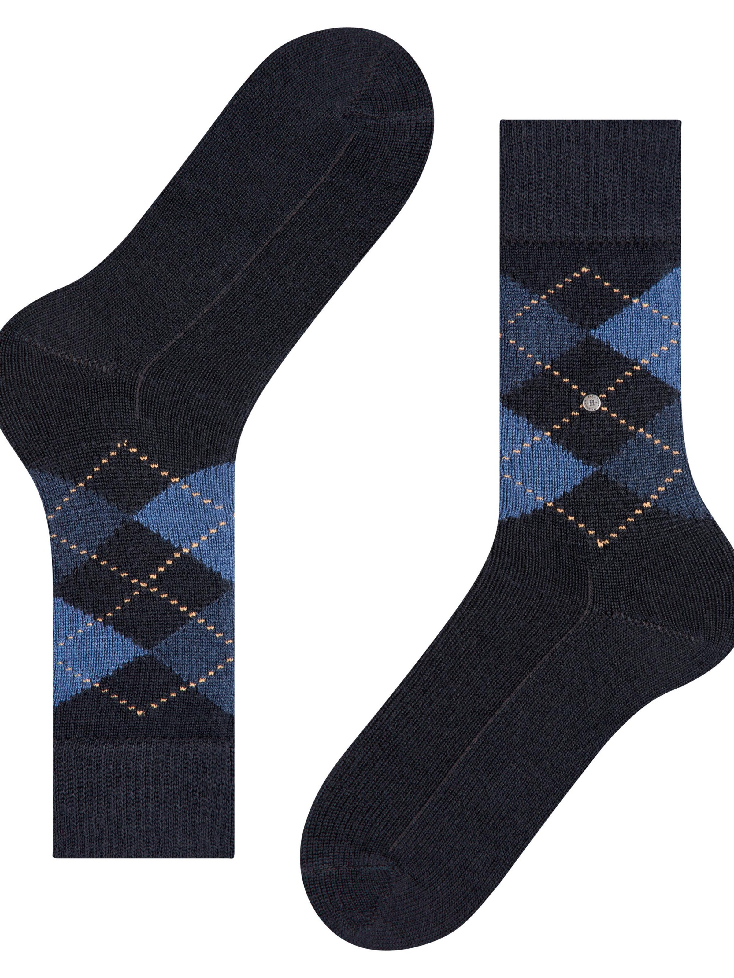 BURLINGTON Socks 'Preston' in Blue