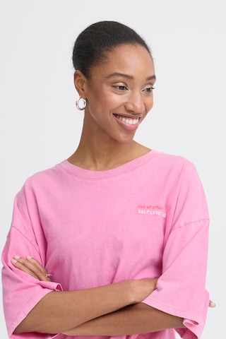 ICHI - Camisa 'IHNica' em rosa