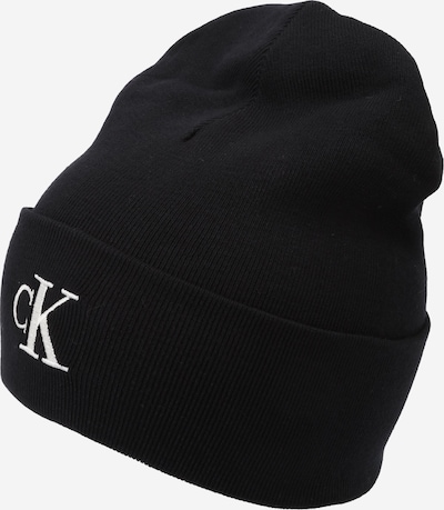 Megzta kepurė iš Calvin Klein, spalva – juoda, Prekių apžvalga