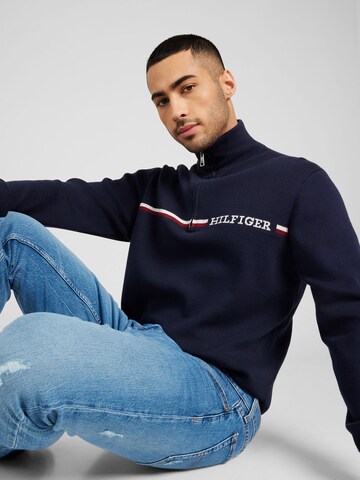 TOMMY HILFIGER Pullover i blå