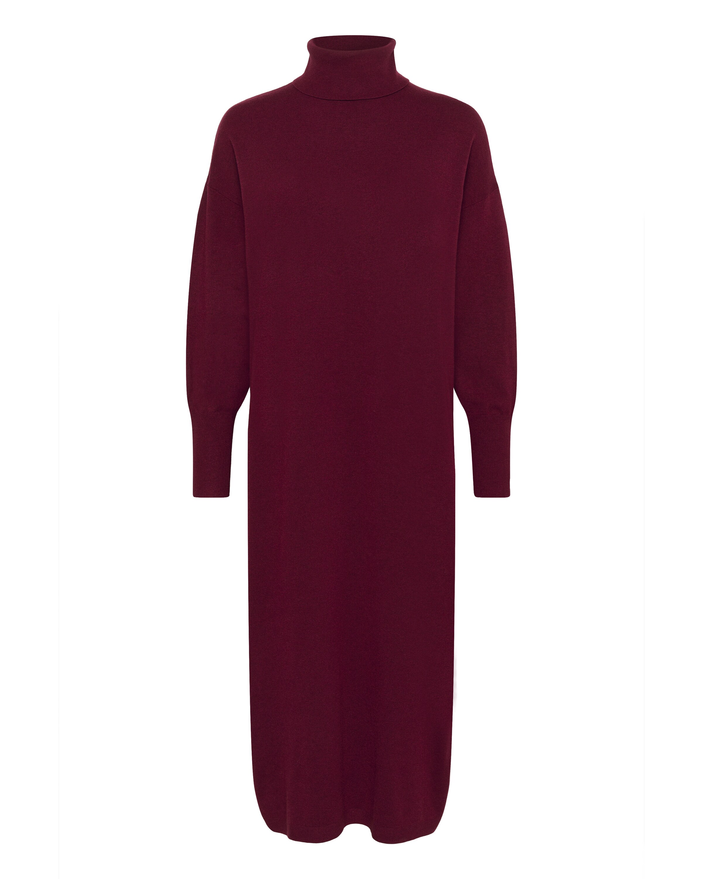 InWear Robes en maille 'Kellsie' en bourgogne, Vue avec produit