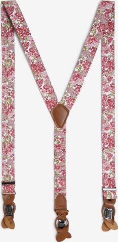 Prince BOWTIE Suspenders in Mixed colors: front
