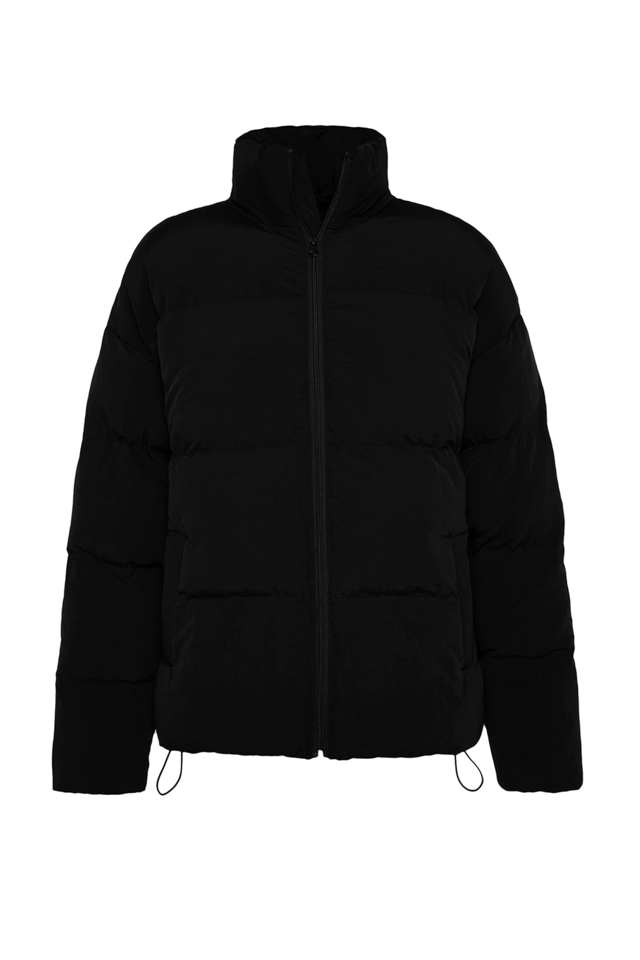 Giacca invernale 'coat' di Trendyol in nero: frontale
