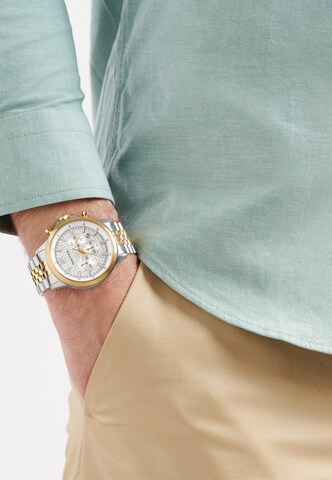 Montre à affichage analogique 'NCT BLUEOCEAN' NAUTICA en argent : devant