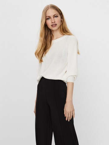 VERO MODA Sweater 'Newlex' in White: front