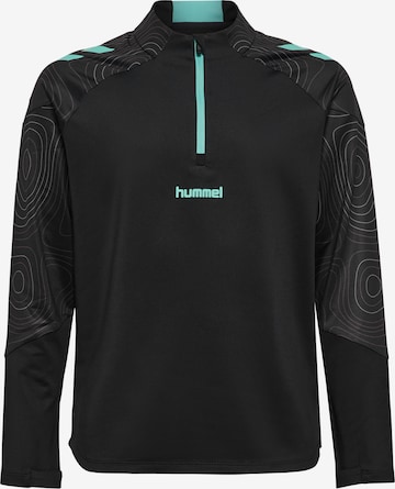 Hummel Sportief sweatshirt 'BLAZE 2.0' in Zwart: voorkant