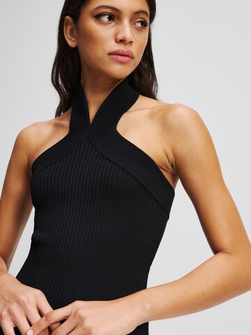 Tops en tricot Karl Lagerfeld en noir