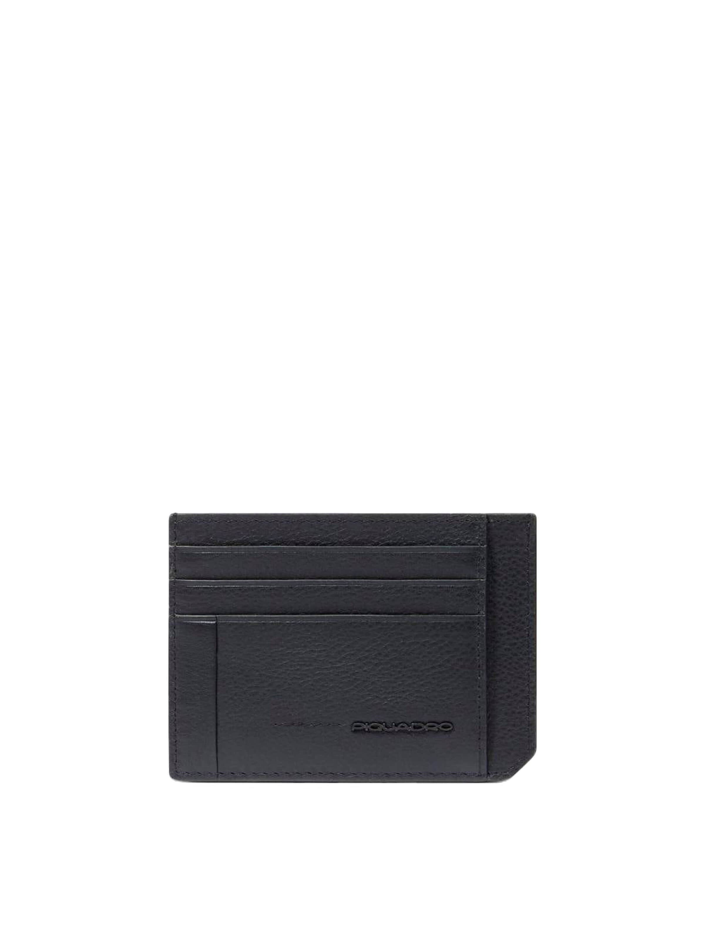 Piquadro Portemonnaie‌‌‌‌‌‌‌‌ in Schwarz: Vorderseite