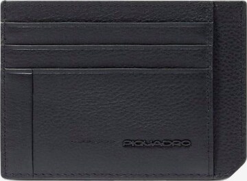 Piquadro Portemonnaie in Schwarz: Vorderseite