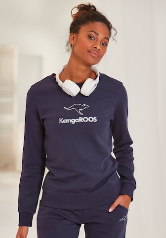 KangaROOS Sweatshirt in Blauw