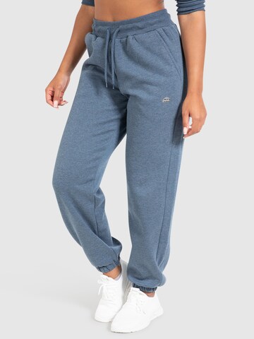 Effilé Pantalon de sport 'Amelia' Smilodox en bleu