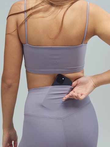 DRILLS Apparel Skinny Leggings 'ACTIVE' in Purple