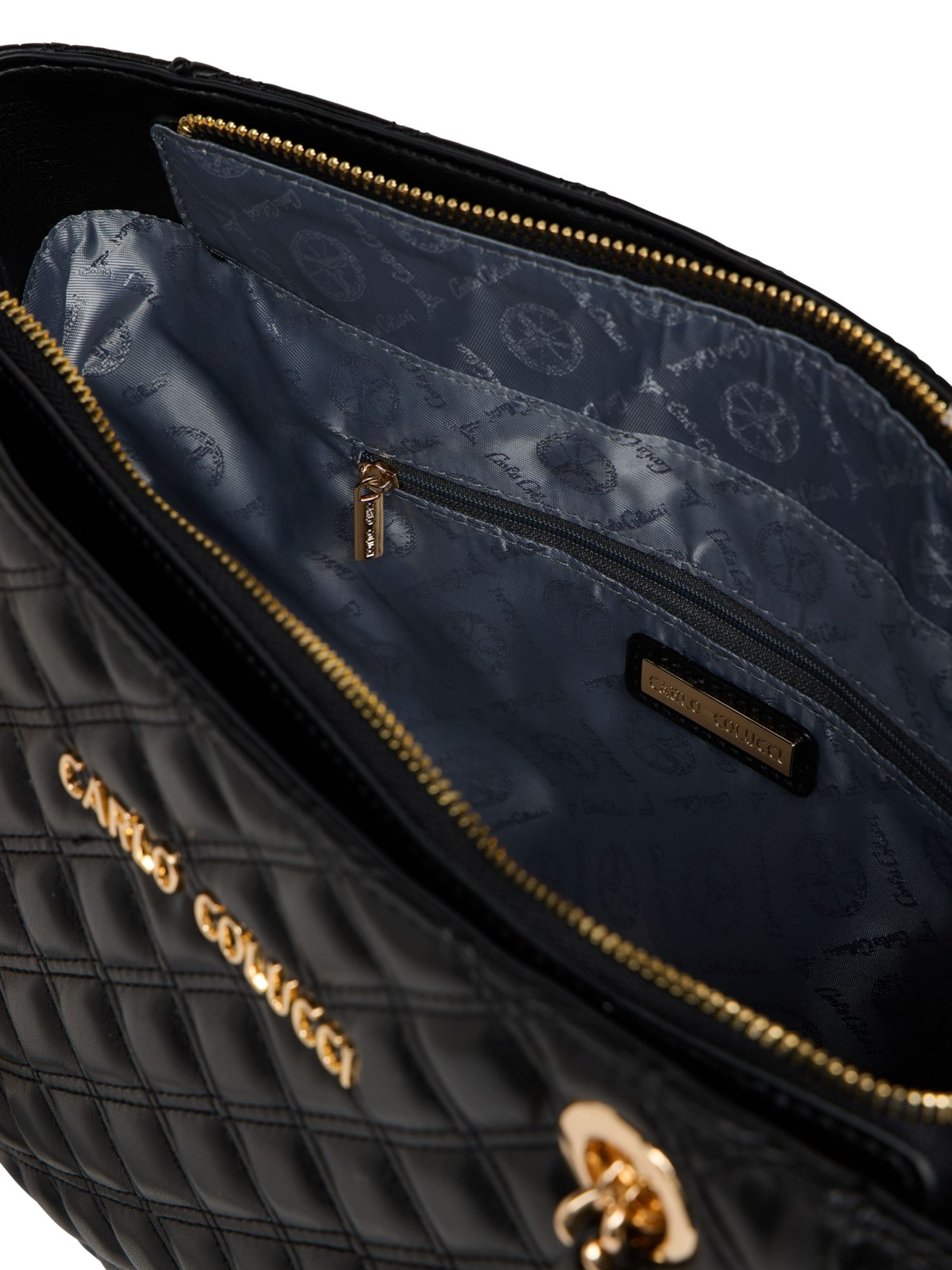 Cabas 'Fanchin' Carlo Colucci en noir