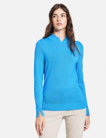 TAIFUN - Jersey en azul: frente