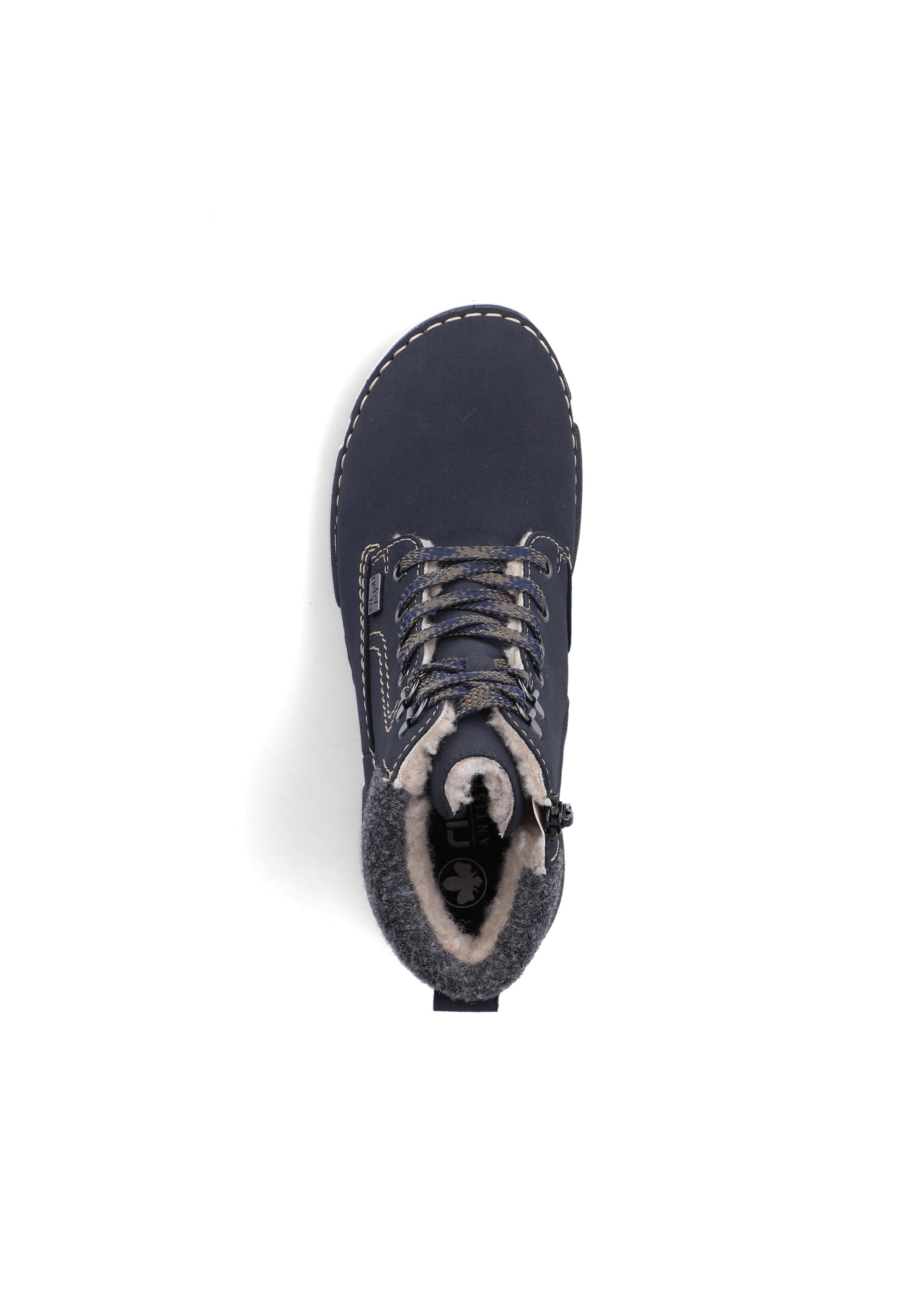 Bottines à lacets Rieker en bleu