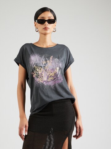 QS T-Shirt in Grau: Vorderseite