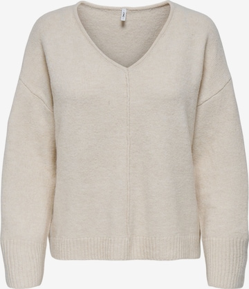 Pullover 'ONLWHITNEY' di ONLY in beige: frontale