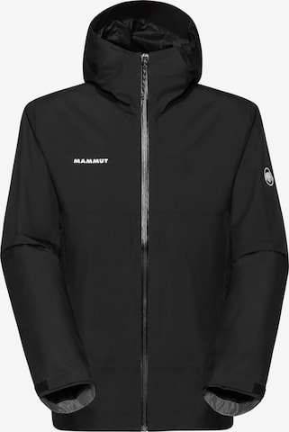 MAMMUT Outdoor jacket in Black: front