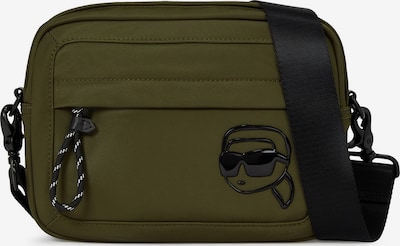 Karl Lagerfeld Olkalaukku värissä tummanvihreä / musta, Tuotenäkymä