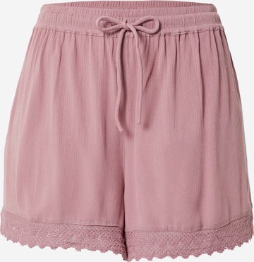 ABOUT YOU Loosefit Shorts 'Dorina' in Pink: predná strana