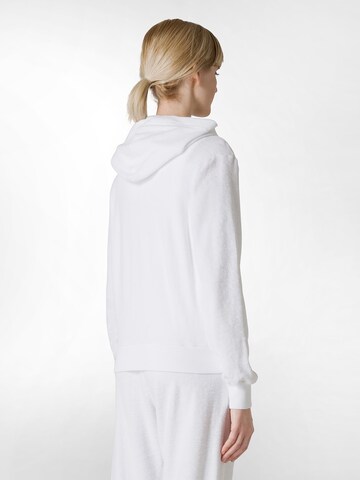 DEHA Sports sweat jacket in White