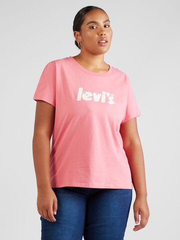 T-shirt 'The Perfect Tee' Levi's® Plus en rose : devant