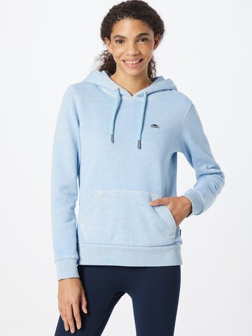 Superdry Sweatshirt 'Terrain' in Blauw: voorkant