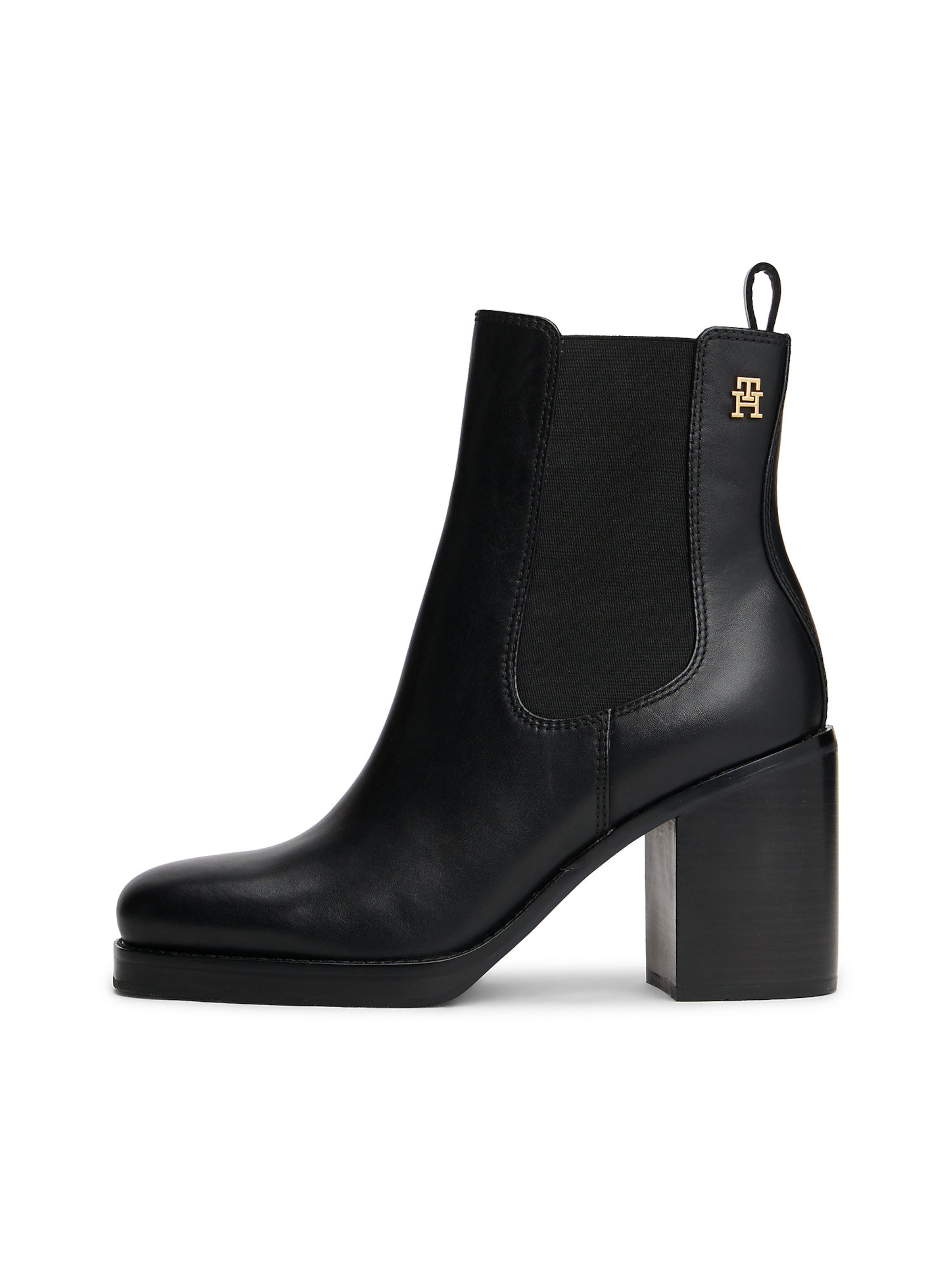 Chelsea Boots TOMMY HILFIGER en noir : devant