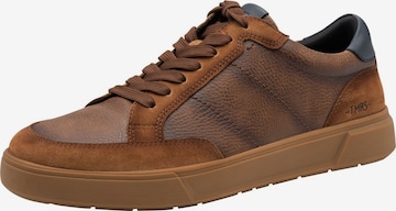 Tamaris Platform trainers in Brown: front