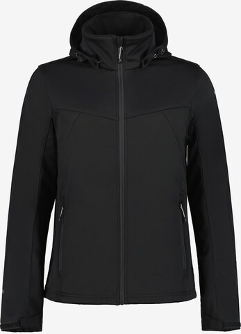 Veste outdoor ICEPEAK en noir : devant