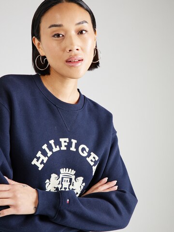 Sweat-shirt TOMMY HILFIGER en bleu