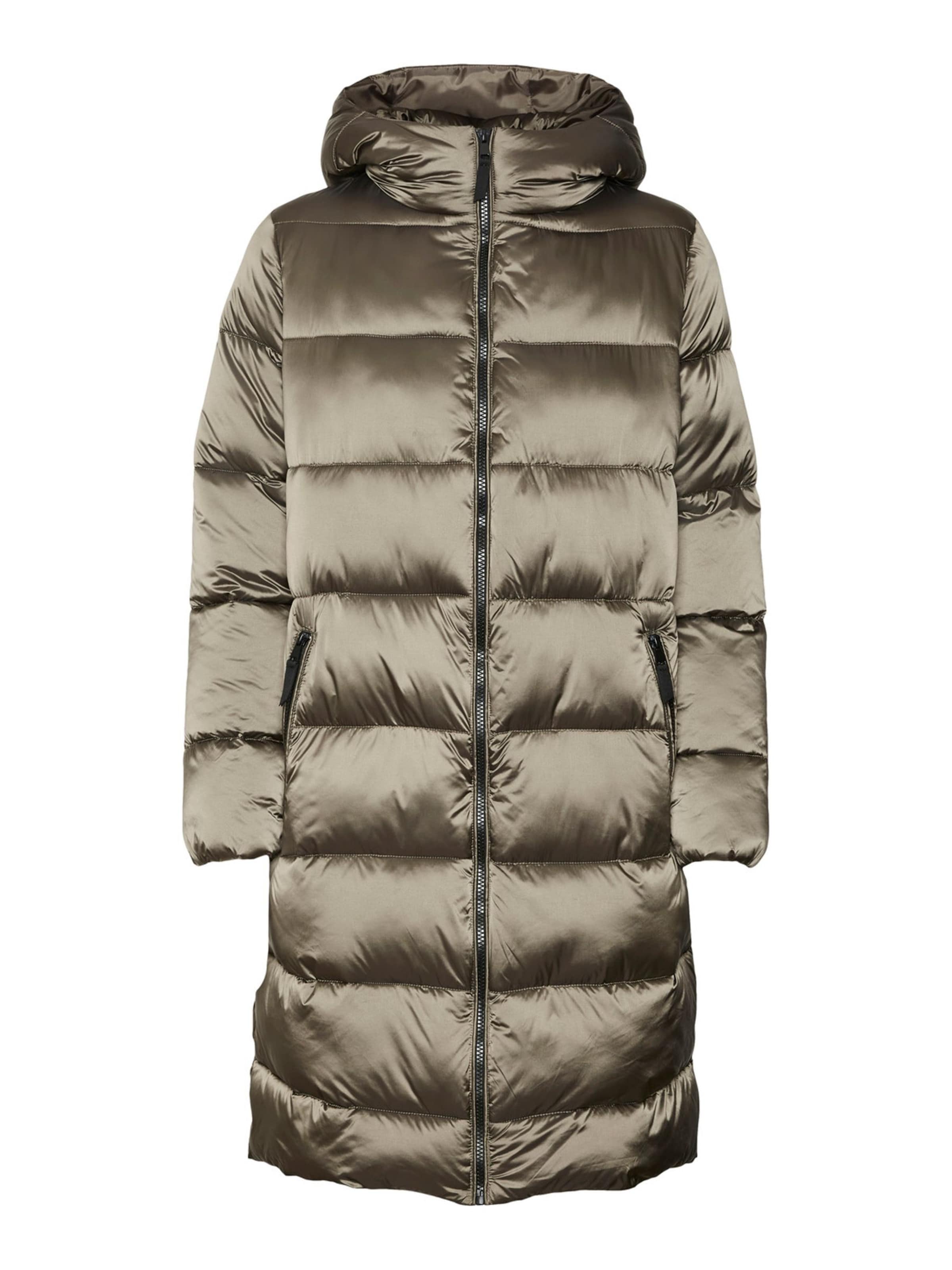 VERO MODA - Abrigo de invierno en verde: frente