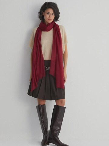 Écharpe SILK & CASHMERE en rouge