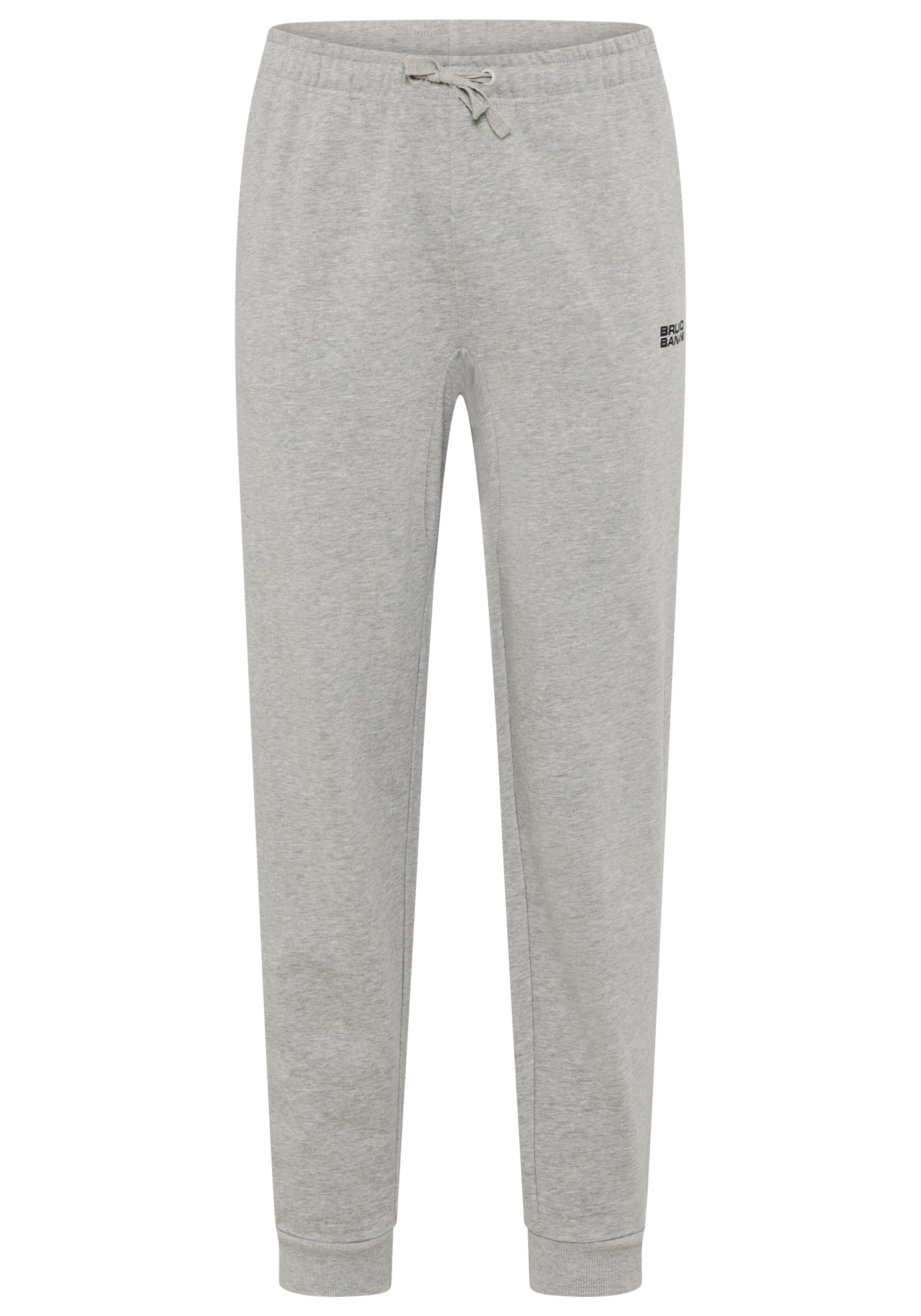 Bruno Banani Tapered Pants in Grey: front