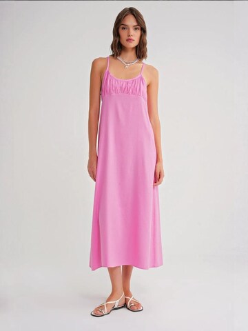 MixRay Summer dress in Pink: front