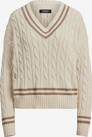 Pull-over 'TEDURPH' Lauren Ralph Lauren en beige : devant