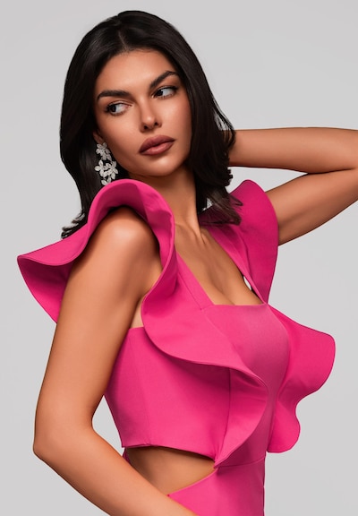Ombre Evening dress in Fuchsia, Item view