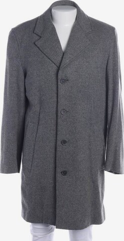 HECHTER PARIS Jacket & Coat in M-L in Grey: front