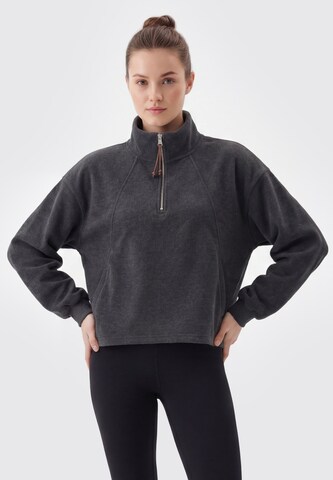 myMo ATHLSR Sweatshirt in Grau: Vorderseite